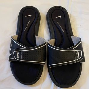 Nike slides with memory foam
